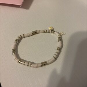 Pura Vida Gold and Cream Bracelet